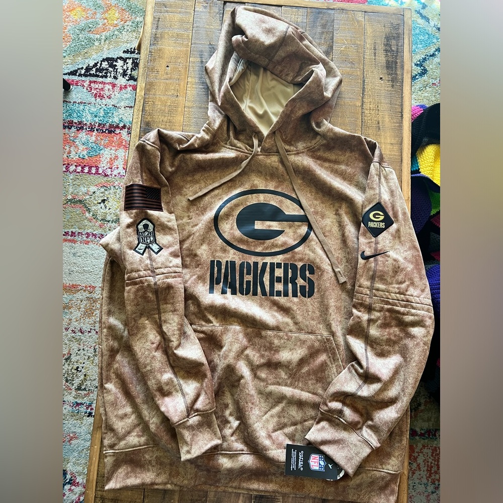 Green Bay Packer’s Salute to Service Hoodie NTW 2XL